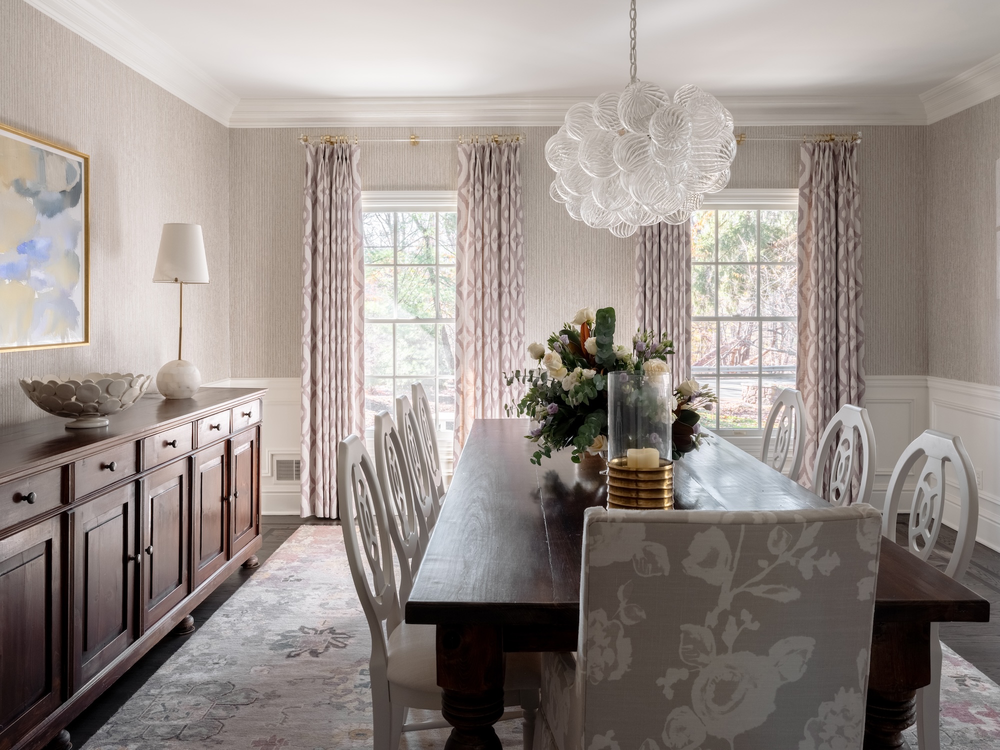 Dining Room Interior Design Hohokus Nj