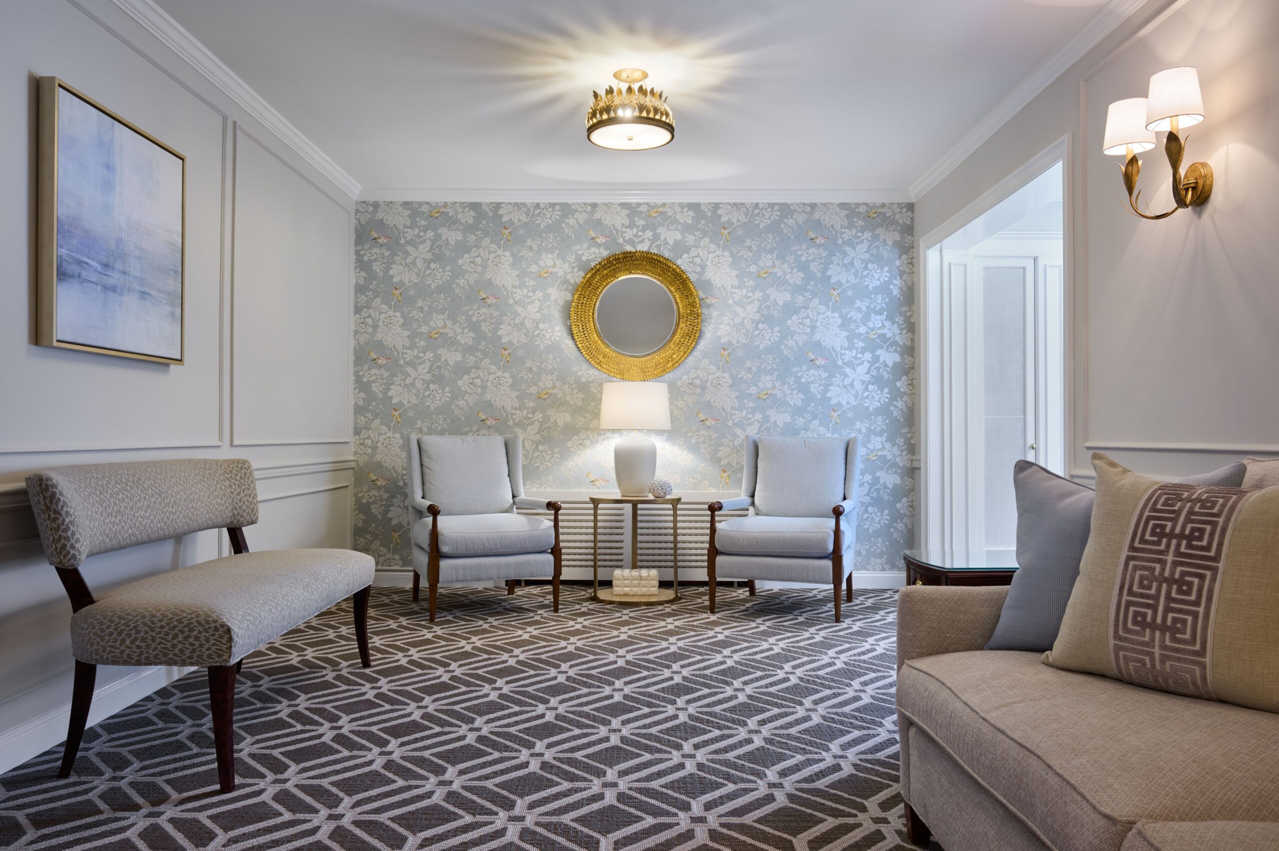 Commercial Design Seating Area Wostbrock Home